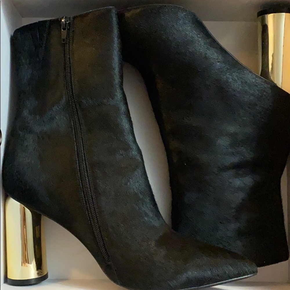Jeffrey Campbell Real Pony Hair booties